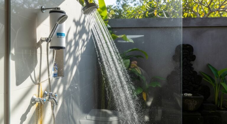 Why a Bali Shower Filter is Essential for Hard Water in Indonesia